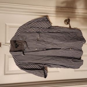 Blue with White Pinstripe